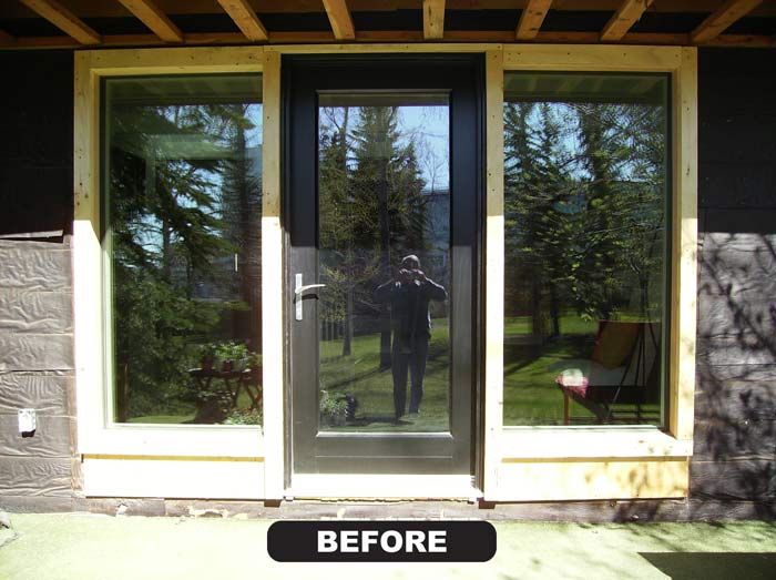 Capping Cladding Doors