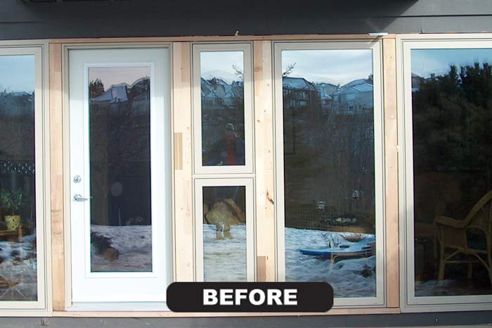 Capping Cladding Doors
