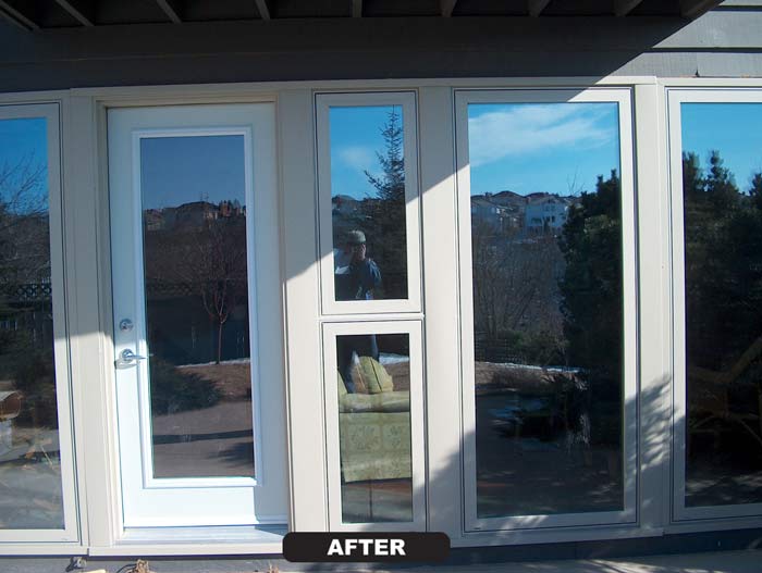 Capping Cladding Doors