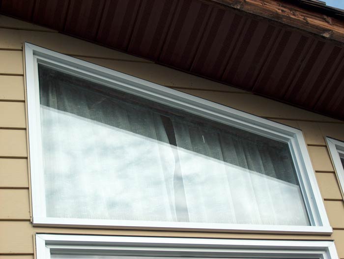 Capping Cladding Sealed Windows