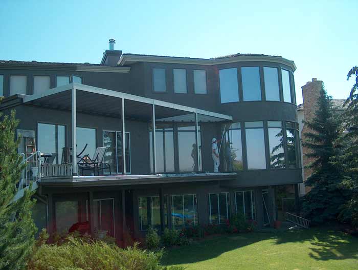 Capping Cladding Sealed Windows