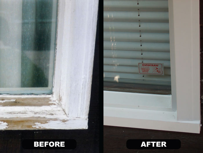 Capping Cladding Sealed Windows